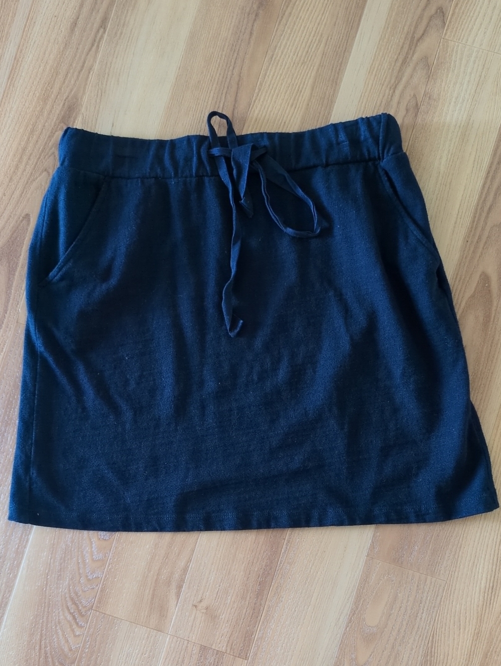 LOFT Classic Navy Drawstring Women's Skirt